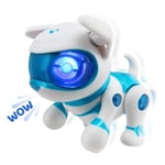 TAMAGOTCHI Teksta Newborn Animal robotique interactif pour Chien : Saute, Marche et Demande