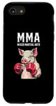 Coque pour iPhone SE (2020) / 7 / 8 Strong MMA Mixed Martial Arts Pig Fighter