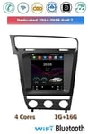 QXHELI Android 8.1 Car Radio Navigation GPS pour Le Golf 7 de 2014 à 2018 AUTORADIO 9.7 « Touch Appels Mains Libres écran Miroir Lien 2 DIN SWC Dab