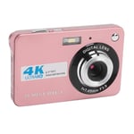 Compact Camera 4K 8X Digital Zoom USB Rechargeable Pocket Digital Camera 2.7