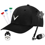 Callaway Golf Gift Set Baseball Cap Tees Ball Marker Club Brush Stocking Filler