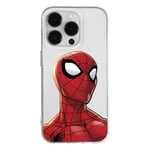 ERT GROUP mobile phone case for Apple Iphone 14 PRO original and officially Licensed Marvel pattern Spider Man 003 optimally adapted to the shape of the mobile phone, partially transparent