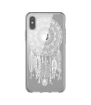 Coque Iphone XR dreamcatcher blanc plume attrape reves