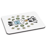 Crazy Gin Man Stars PC Computer Mouse Mat Pad Funny Joke Alcohol And Tonic