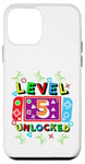 Coque pour iPhone 12 mini Jeu vidéo Birthday Gamer 1Years Level Up Birthday Boy