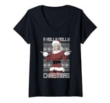 Dolly Parton Christmas Sweater V-Neck T-Shirt