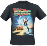 Back To The Future Poster T-Shirt black