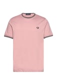 Fred Perry Twin Tipped T-Shirt Rosa