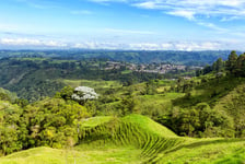 View of Salento Colombia