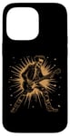 Coque pour iPhone 14 Pro Max Rock n Roll Rockabilly Heavy Death Metal Musique Guitares