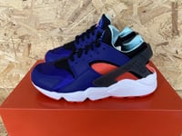 Nike Air Huarache UK 5.5 EU 39 Concord Blue Red White DD1068 400