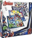 Cartamundi Marvel Games Compendium, Enjoy 35 Games Including Nine Men's Morris, Draughts, Ludo, Ladders Board Game, Great Gift For Ages 5+, Multicolor, 4.9 x 26.9 x 26.9 cm