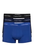 Calvin Klein 3P Low Rise Trunk Svart