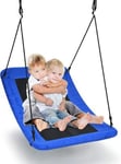 Balancoire Nid Oiseau pour Enfants Balancoire arbre Incurvee avec Corde Reglable Chaise Suspendue Incurvee