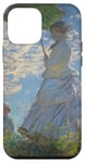 Coque pour iPhone 12 mini Femme élégante avec un parasol Impressionnisme Artiste Art