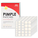 300 Pcs Pimple Patches Spot Patches Hydrocolloid Treatment Blemish With Tea Tree Oil And Salicylic Acid Mighty Acne Patches Dots Spot Effectively Calms Relieves Acne (300 Pcs)