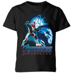 T-shirt Avengers: Endgame Iron Man Suit - Enfant - Noir - 5-6 ans