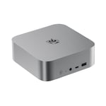 Beelink Mini PC SER8, AMD Ryzen 7 8845HS(8C/16T, jusqu'à 5.1GHz), 32GB DDR5 RAM 1TB M.2 PCIe4.0 SSD, 4K Triple Display, USB4, HDMI2.1, DP1.4, BT5.2, WiFi6, 2.5G LAN, Mini Gaming Computer