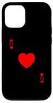 iPhone 12/12 Pro Queen Of Hearts Matching Couple Saint Valentine's Day Case