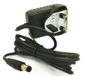UK Plug 9V AC Adaptor for Crosley Cruiser Briefcase Style Record Player