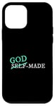 Coque pour iPhone 12 mini Bleu sarcelle Aqua Di-Made Teal Aqua Graphic