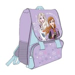 CERDÁ LIFE'S LITTLE MOMENTS Cartable Scolaire Frozen - 28x14x40 cm - en Polyester - Fermeture Éclair et Boucle - Motif Elsa, Anna et Olaf - Produit Original Conçu en Espagne