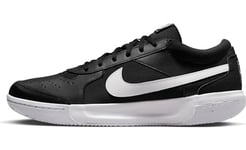 NIKE Men's M Zoom Court Lite 3 Cly Sneaker, Black White, 13 UK