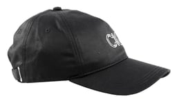 Calvin Klein Women's Re-lock Inlay Ck Bb Cap K60k609712 Cap, Black (Ck Black), One Size