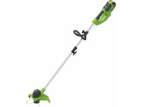 Greenworks, G40ltk2, Trimmer, 40V, Frontmonteret, M/2Ah Batteri Og Lader