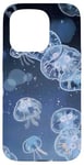 Coque pour iPhone 15 Pro Aquarelle bleue en forme d'étoile de mer d'été