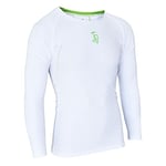 KOOKABURRA KB Compression Power Cricket T-Shirt de Cricket Blanc Taille S