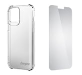 Energizer - Coque iPhone 12 Mini Antichoc Transparente + 1 Ecran de Protection - Protection Jusqu'à 1,2 m