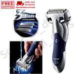 Panasonic ESSL41S Men’s 3 Blade Wet & Dry Electric Cordless Foil Shaver - SILVER