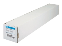 HP Universal - Träfiber - matt - bestruket - 4,9 mil - ljust vit - Rulle (106,7 cm x 45,7 m) - 90 g/m² - 24 pounds - 1 rulle (rullar) papper - för DesignJet 45XX, 5100, L26500, T1100, T1120, T1200, T1300, T2300, T7100, T790, Z5200, Z6200