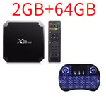 X96 Mini 4G Wifi TV Box Allwinner H313 S Quad Core 2GB 64GB HDMI 2.0 4K 3D H.265