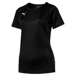 PUMJV|#Puma Women LIGA Training Jersey W T Shirt - Puma Black-Puma White, S