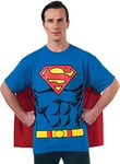 SUPERMAN ~ Superman Adult Mens T-Shirt UK LARGE