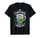 My Christmas Spirit Green Tea Merry Xmas Men Women T-Shirt