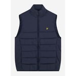 Veste Lyle & Scott  Gilet ouaté - marine foncé