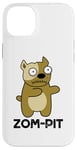 Coque pour iPhone 14 Plus Zom Pit Funny Zombie Pitbull Jeu de mots