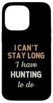 Coque pour iPhone 14 Pro Max Hunter Hunting Fishing Deer Game Hobby Job Pour homme et femme