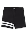 Hurley Block Party Short de bain 18 pouces pour homme, Noir , 40 EU