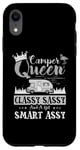 Coque pour iPhone XR Camping-car Queen Classy Sassy Smart Assy Fun Camping