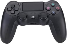 Wireless Controller for PS4 / PS3 / PC/Mobile - Dualshock vibration, fonction de détection 6 axes, lumière LED, écran tactile, prise casque, câble de chargement inclus - Noir