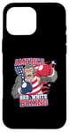 Coque pour iPhone 16 Pro Max America Red White Boxing Pride - Gorilla Boxing