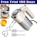 5 Speed Electric Handheld Mixer Whisk Hand Kitchen Egg Beater Cream Cake Blender