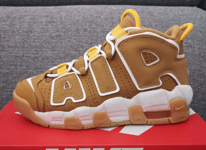 NIKE AIR MORE UPTEMPO (GS) ,,Wheat'' SIZE UK 5 EUR 38 (DQ4713 700)