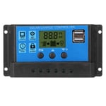 12V 24V Intelligent Photovoltaic Solar Charge Controller PWM Auto Solar Cell Panel Regulator Accessory10A