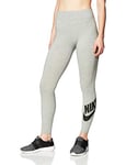 Nike W NSW Legasee Lgng HW Futura Sport Trousers - Dark Grey Heather/(Black), Small