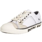 Replay , Baskets Homme - Blanc - Off White,